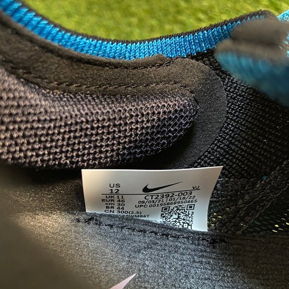 Nike Men\'s Zoom Fly 4 Running Shoes Size 12 Black Blue White CT2392-003 NEW main image 7